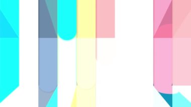 Renkli çizgiler parlak ve güzel görünmek için sürekli hareket ediyor..