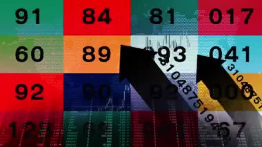 Devamlı rastgele sayılar uzaya yayıldı, modern ve güzel görünüyordu..