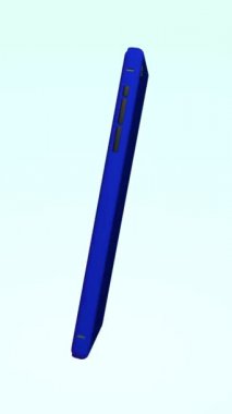 Buradaki telefon ekranı renkli arka planda yeşil parlak ve güzel görünüyor..