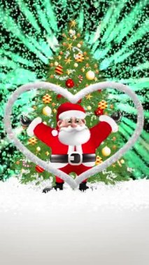 Santa Kos arkasından tezahürat yaptı. Bir ışık pırıltısı gibi sürekli parlıyordu..