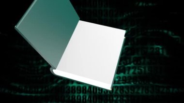 Kitap yavaşça açıldı, modern ve güzel görünüyordu..