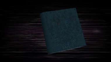 Kitap yavaşça açıldı, modern ve güzel görünüyordu..