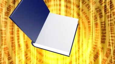 Kitap yavaşça açıldı, modern ve güzel görünüyordu..