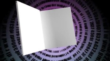 Kitap yavaşça açıldı, modern ve güzel görünüyordu..