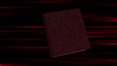 Kitap yavaşça açıldı, modern ve güzel görünüyordu..