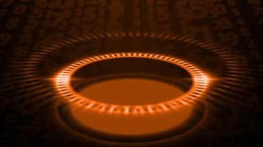 Kenarlarında ve arkalarında sürekli yanıp sönen ışıklarla yavaşça dönen daireler rastgele numaralar oluşturuluyordu..