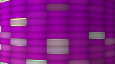 Işık sürekli yanıp sönüyor ve bir gölge aşağıya düşüyor..