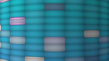 Işık sürekli yanıp sönüyor ve bir gölge aşağıya düşüyor..