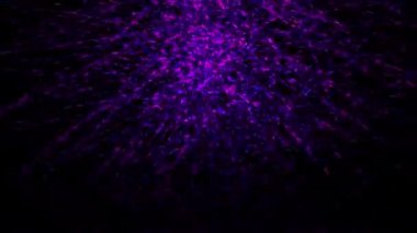 Işık sürekli yanıp sönüyor ve bir gölge aşağıya düşüyor..