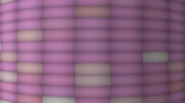 Oval bölge boyunca yayıldı ve sürekli yanıp sönüyordu..