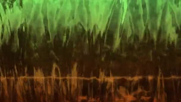 五彩缤纷的水与光交相辉映 形成了明亮美丽的倒影 — 图库视频影像