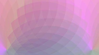 Renkli çizgiler bir çiçeğin yüzgeçleri gibi birbiriyle örtüşüyor..