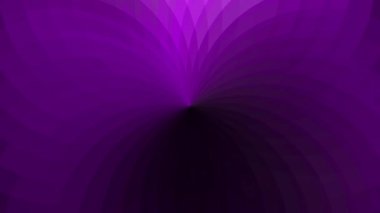 Renkli çizgiler bir çiçeğin yüzgeçleri gibi birbiriyle örtüşüyor..