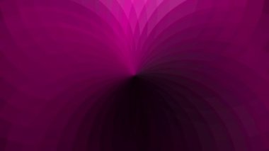 Renkli çizgiler bir çiçeğin yüzgeçleri gibi birbiriyle örtüşüyor..