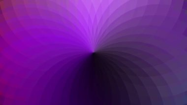 Renkli çizgiler bir çiçeğin yüzgeçleri gibi birbiriyle örtüşüyor..