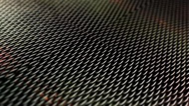 Işık metalik bir arkaplanda sürekli hareket eder.