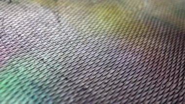 Işık metalik bir arkaplanda sürekli hareket eder.