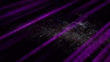 Işık metalik bir arkaplanda sürekli hareket eder.