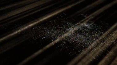 Işık metalik bir arkaplanda sürekli hareket eder.