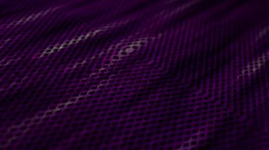 Işık metalik bir arkaplanda sürekli hareket eder.