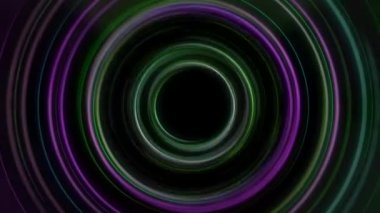 Renkli parlayan çizgiler sürekli kıvrılır, parlak ve güzel görünür..