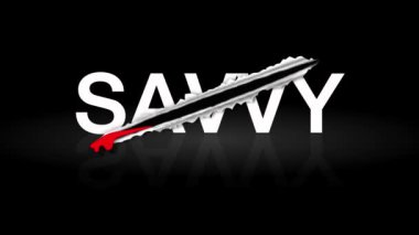 Işık demeti metalik bir arkaplanda sürekli yanıp sönüyordu..