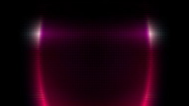 Beyaz bir lazer ışını sürekli olarak renkli metalik arka planda hareket eder..