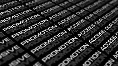 Beyaz harfler yavaş ve sarmal bir çizgide dizilmişti..