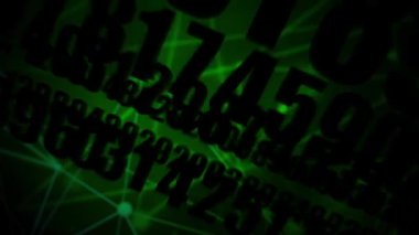 The continuous random numbers look modern.