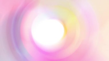 Continuously moving colorful lights look modern.