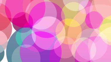 Sürekli hareket eden renkli ışıklar modern görünüyor..