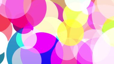 Sürekli hareket eden renkli ışıklar modern görünüyor..