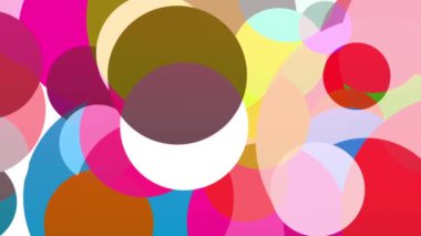 Sürekli hareket eden renkli ışıklar modern görünüyor..