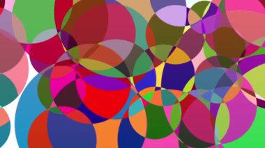 Sürekli hareket eden renkli ışıklar modern görünüyor..