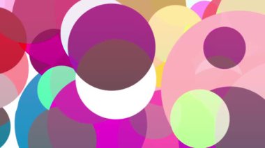 Sürekli hareket eden renkli ışıklar modern görünüyor..