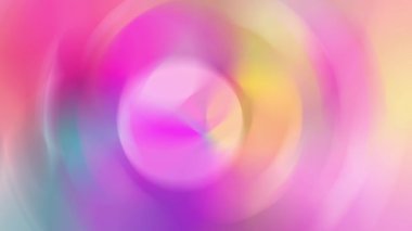 Continuously moving colorful lights look modern.