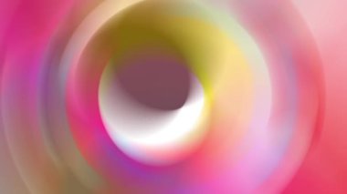 Continuously moving colorful lights look modern.