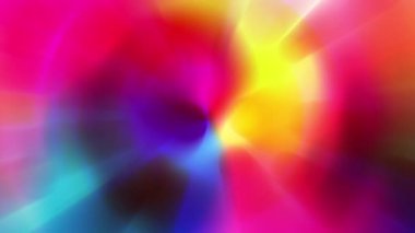 Sürekli hareket eden renkli ışıklar modern görünüyor..