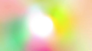 Sürekli hareket eden renkli ışıklar modern görünüyor..