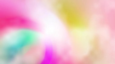 Sürekli hareket eden renkli ışıklar modern görünüyor..