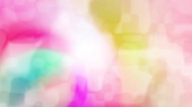 Sürekli hareket eden renkli ışıklar modern görünüyor..