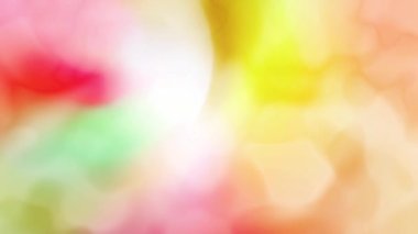 Sürekli hareket eden renkli ışıklar modern görünüyor..