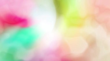 Sürekli hareket eden renkli ışıklar modern görünüyor..