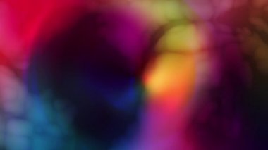 Sürekli hareket eden renkli ışıklar modern görünüyor..