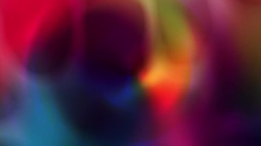 Continuously moving colorful lights look modern.