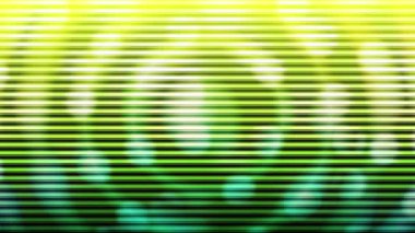 Işık metalik bir arkaplanda daireler çizerek hareket eder.