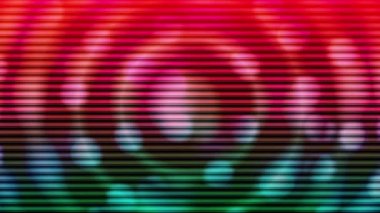 Merkezden sürekli bir ışık akışı yayıldı..