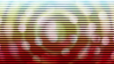 Merkezden sürekli bir ışık akışı yayıldı..