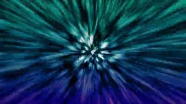 Merkezden sürekli bir ışık akışı yayıldı..