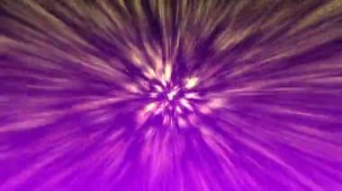 Merkezden sürekli bir ışık akışı yayıldı..